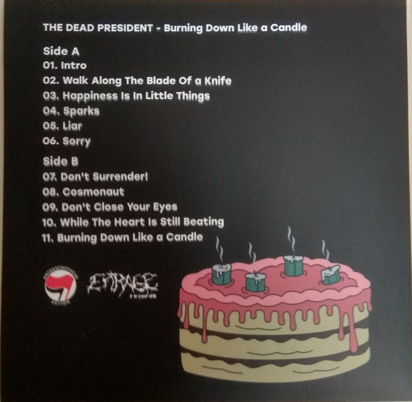 Dead President the — Burning down like a Candle '19 (винил)