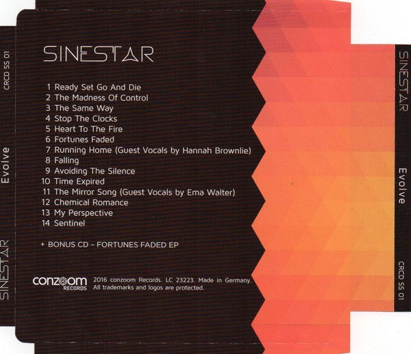 Sinestar — Evolve (2CD)